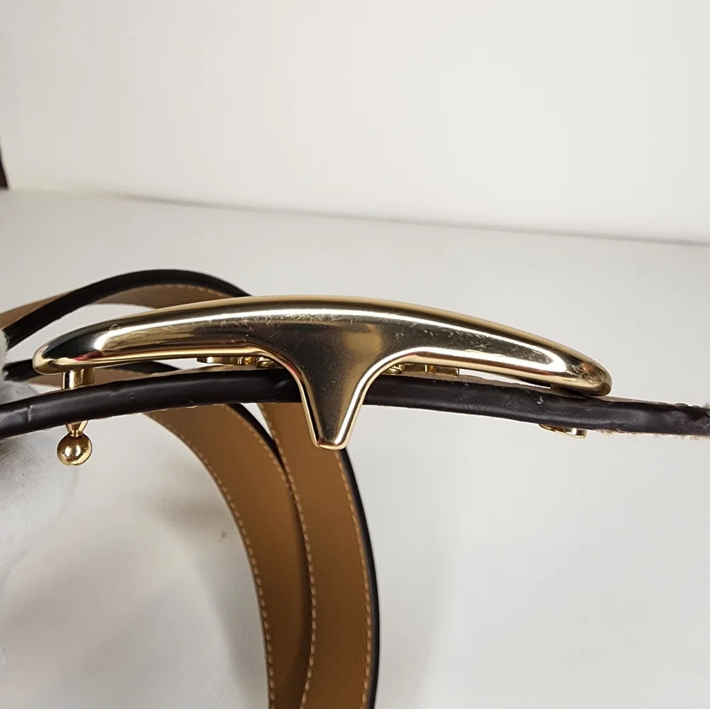 Coach Morgan Rectangle Buckle Belt - Picture 10 of 14